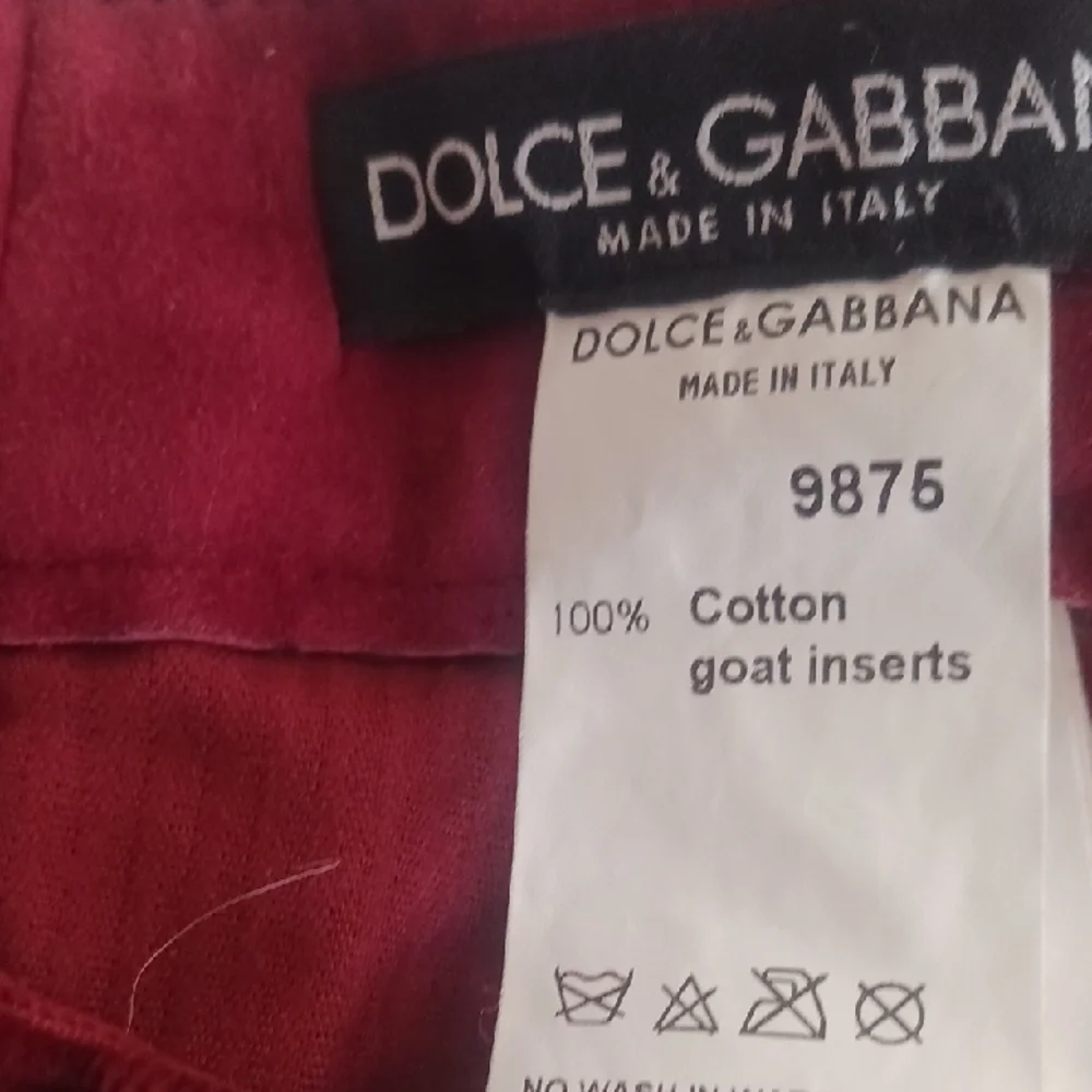 NWT Vintage 2001 DOLCE GABBANA Corduroy Pants 44 - Picture 3 of 5